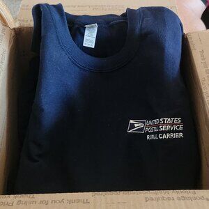 USPS Rural Carrier Navy Blue Crewneck 2XL